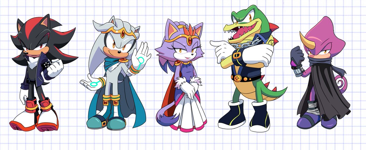 X 上的Toonsite：「I would like to see the Sonic characters a