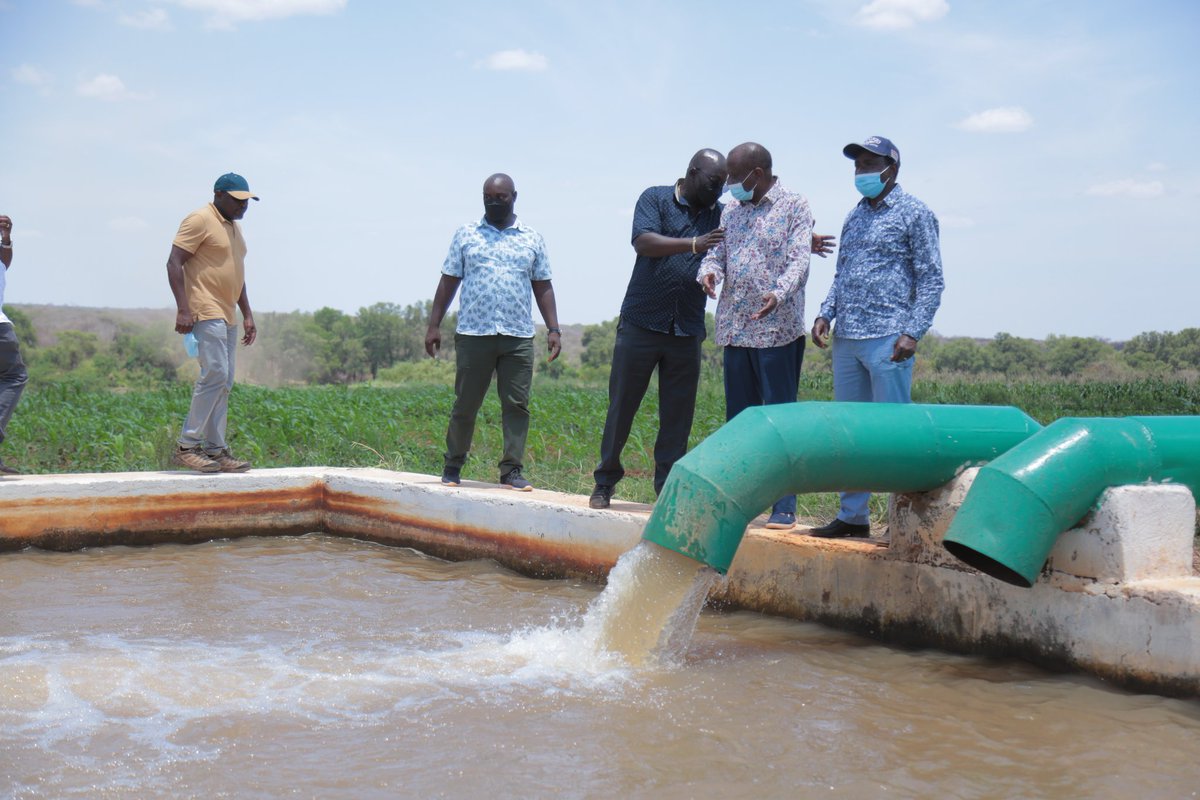 National Irrigation Authority on Twitter "Usueni Irrigiation scheme is