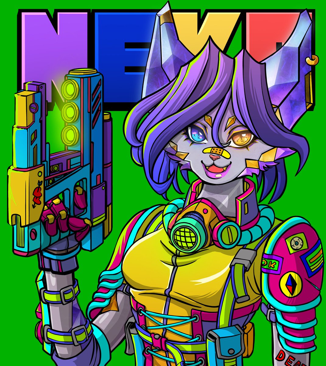 Last but not least, NEKO Crystalist! She has ability to generate and manipulate crystal elements of similar nature 💎 See you on 31st for the Public Sale or join discord.gg/sipherxyz to get the Whitelist spot! #SIPHERNEKOGO #Play2Earn #NFTGaming @BerserkMike <a href="/paulevans85/">Paul W Ξvans</a>
