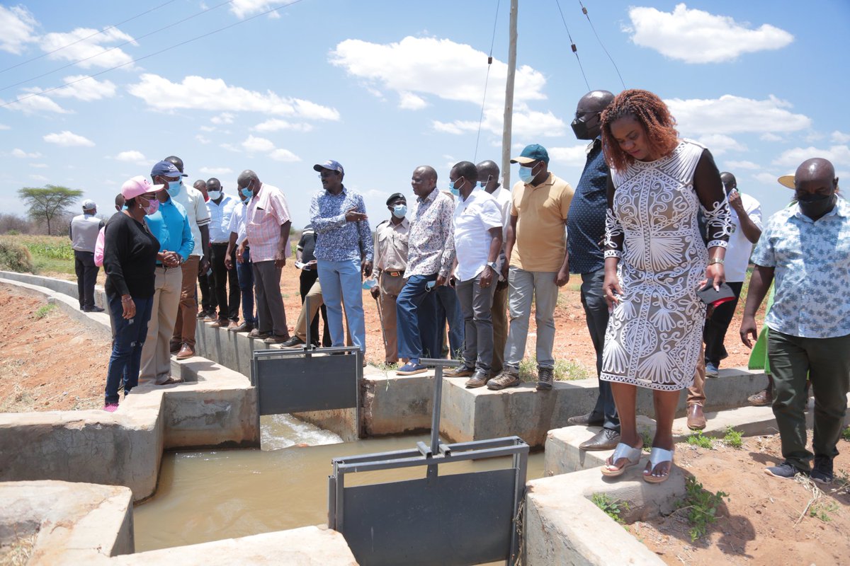 National Irrigation Authority on Twitter "Usueni Irrigiation scheme is