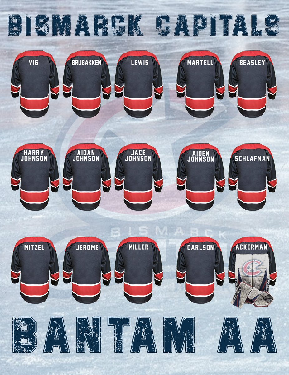 Bismarck Bantam AA (@bismarckaa) on Twitter photo Squad 2021-2022. Special shout-out to <a href="/LoganKeup/">Logan Keup</a> who will be out this season due to injury. Prayers for a quick recovery from surgery Keuper! #CanWeGetAnotherJohnsonPlease #RollCaps <a href="/BismarckHockey/">Bismarck Hockey</a> <a href="/NDAHockeyA/">ND Amateur Hockey</a> Squad 2021-2022. Special shout-out to <a href="/LoganKeup/">Logan Keup</a> who will be out this season due to injury. Prayers for a quick recovery from surgery Keuper! #CanWeGetAnotherJohnsonPlease #RollCaps <a href="/BismarckHockey/">Bismarck Hockey</a> <a href="/NDAHockeyA/">ND Amateur Hockey</a>