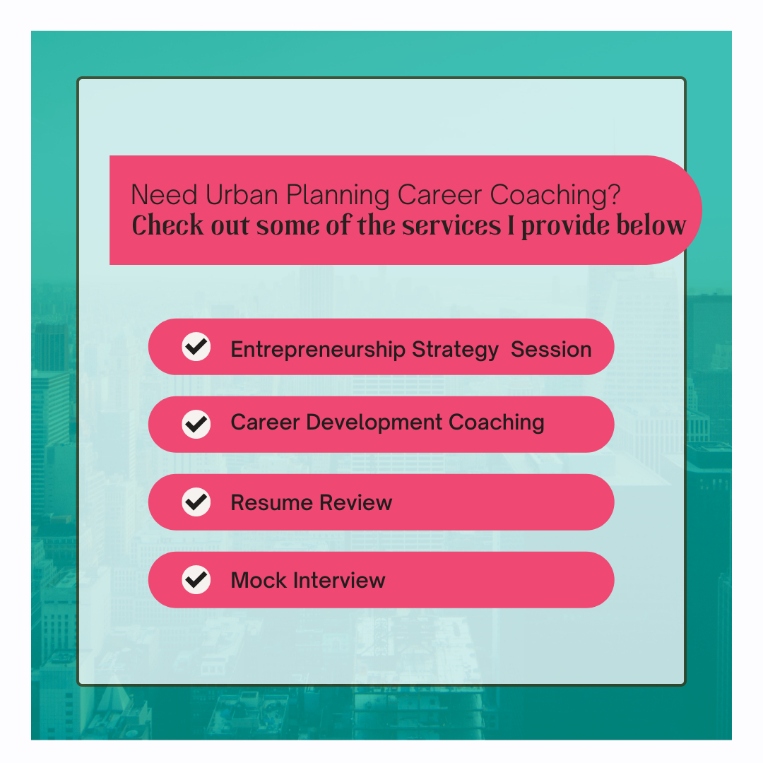 gigitheplanner's tweet image. If you're stuck in a rut and don't know what to do, then my services may be for you!

For those of you who are seeking a planning job or even trying to figure out your own particular path within the planning field, I'm here to help you. Check out my coaching services via my websi