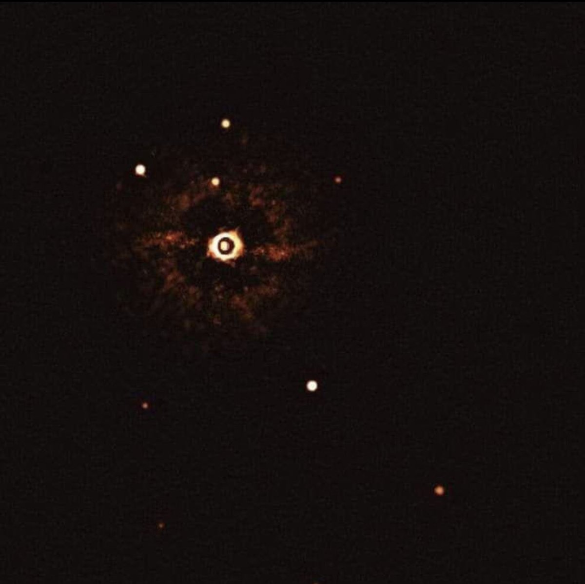realasysk's tweet photo. thinking about the first image of another solar system rn https://t.co/ke2Ei4CcH9