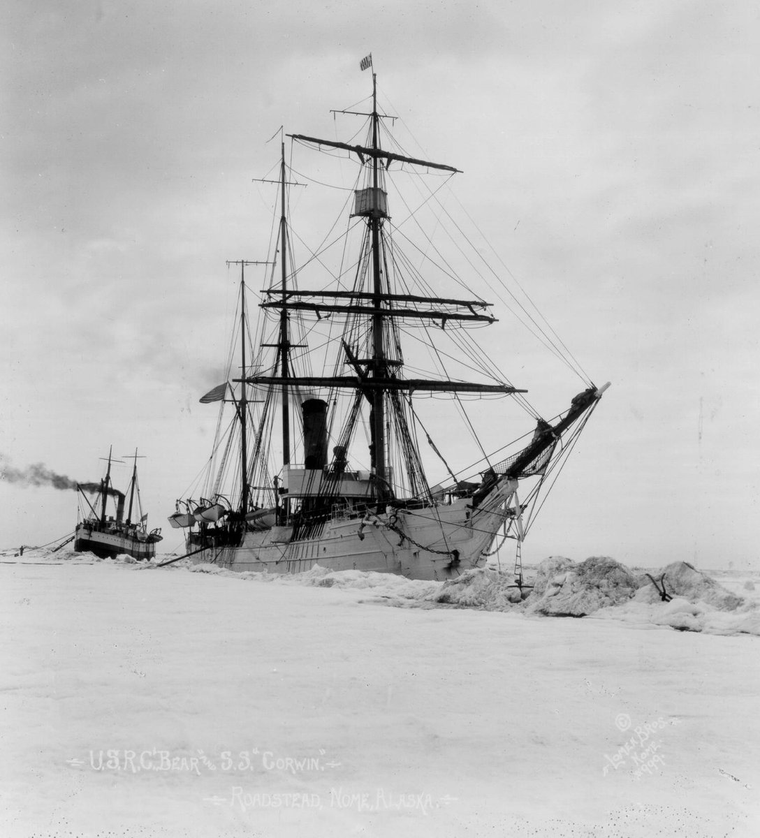 oceanexplorer's tweet photo. #DiscoveryAlert: After nearly 2 decades of searching, @NOAA, @USCG, & partners have found final resting place of one of most historically significant ships in U.S. history: U.S. Revenue Cutter Bear.
Full story: https://t.co/OxprdKDI66 https://t.co/0hshhgCT5J