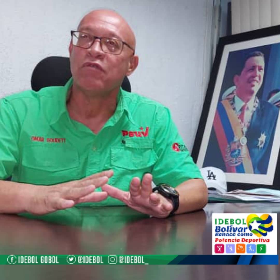 Idebol's tweet photo. #IDEBOL | 🟡🟢🔵👔 El nuevo presidente del Instituto de Deportes del Estado Bolívar, Lic. Omar Goudett (@OGoudett) realizó reunión con miras a lo que serán las primeras medidas en esta nueva gestión deportiva por instrucciones del candidato @amarcanopsuv
#BolivarRenace https://t.co/DWauvaEyCY