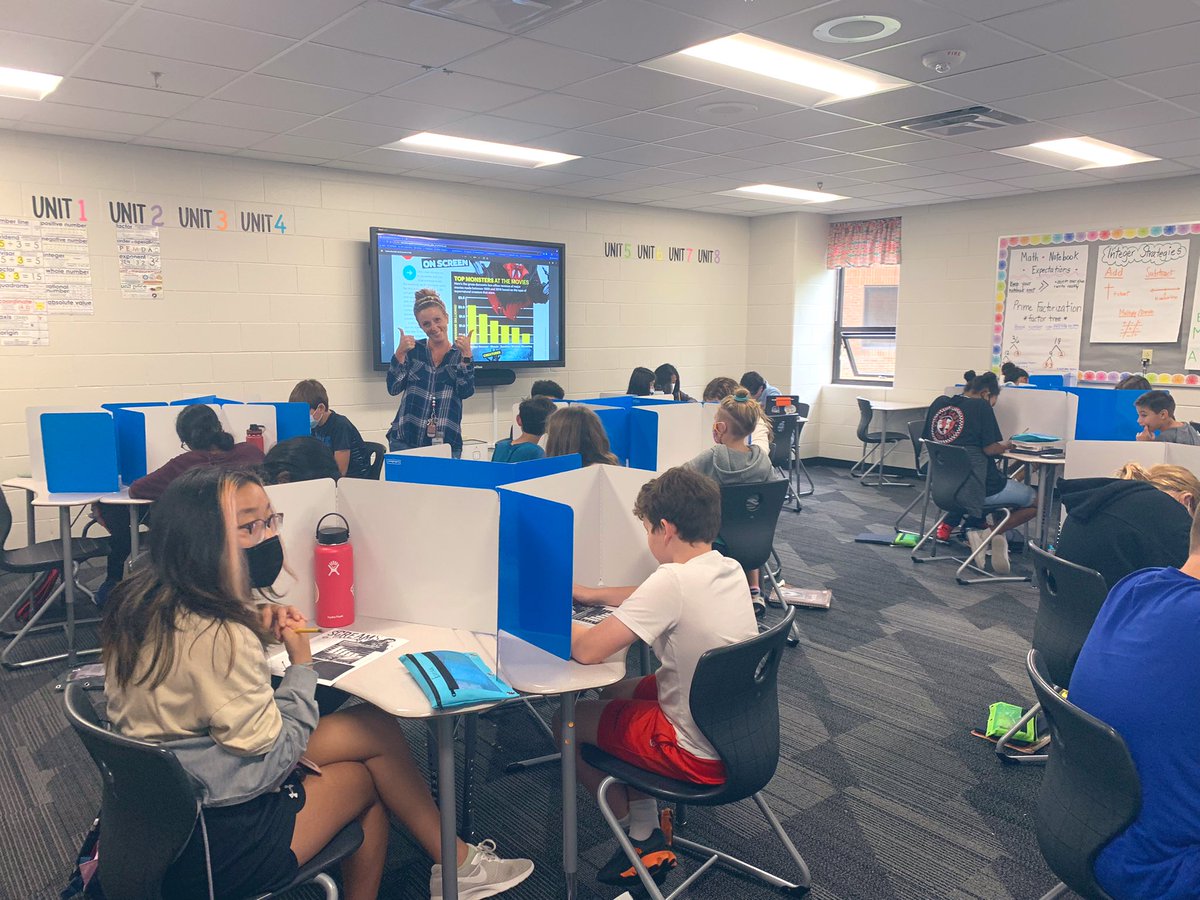 Our math classes are KILLING it with AOW this week! Literacy in all content areas, applied in different contexts, is where it’s AT. Students are given the opportunity to critically think and respond! #EastUnity