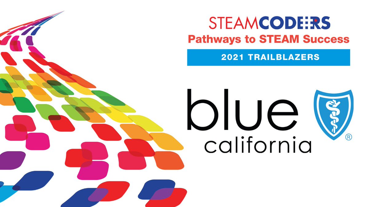 SteamCoders's tweet photo. Thank you @BlueShieldCA for helping us educate & inspire disadvantaged students in their pursuit of academic & career pathways.
Join us Nov 4 @ 6 pm for a virtual celebration: https://t.co/PBXhHmRvnT #pathwaystosteamsuccess
#free #blueshield #california #steamcoders #STEAM https://t.co/4EEkDhm8ys