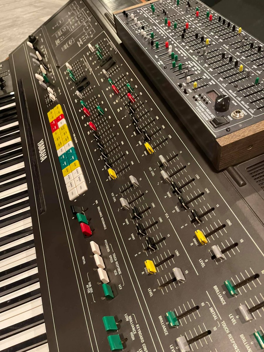 LASERDISCDREAM's tweet image. #AnalogSynthesizer #Synthesizer 
#electronicmusic #YamahaCS80