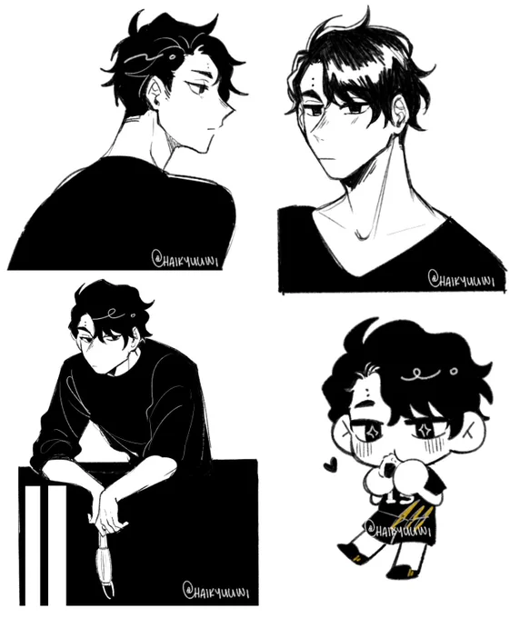 Reposts on main too bc look at Sakusa. Perceive him. Im in love. 