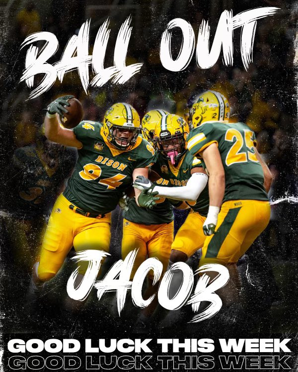 Thank you!🤘🔰 <a href="/CoachGrantOlson/">Coach Grant Olson</a> <a href="/NDSUfootball/">NDSU Football</a>