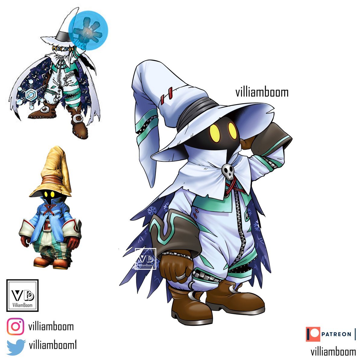 VilliamBoom1's tweet image. Nueva fusion para Vivi, esta vez con Sorcermon. Y aun me queda un Vivi mas en el tintero. Te quedas con el Vivi de Invierno o el Vivi de Otoño? 

#finalfantasy #ffix #finalfantasyix #digimon #crossover #FinalFantasyRP