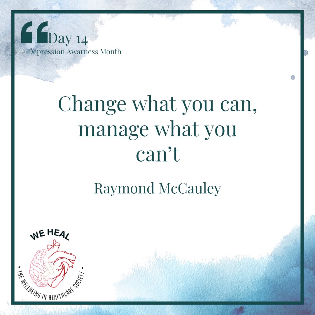 WeHealCardiff's tweet photo. 🚨 DAY 14🚨

In recognition of Depression Awareness month, WeHeal will be posting daily quotes throughout October to raise awareness and education around Mental Health and Depression ❤️

Be sure to follow all our socials to stay updated ‼️

#mentalhealthmatters #healthcare https://t.co/eRE2hUOLn3