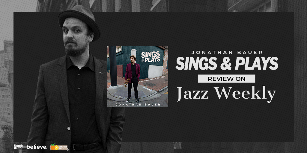 Huge thanks to George W. Harris from <a href="/JazzWeekly/">Jazz Weekly</a> for making my new album, “Sings &amp; Plays,” their ringer of the week! 

Additionally, they’ve written a great review of the record as well. Thank you all for the support!🎶▶ smarturl.it/JazzWeeklyJB

<a href="/OGPublicity/">Orange Grove</a> <a href="/slamminmusic/">Slammin Media Inc.</a>