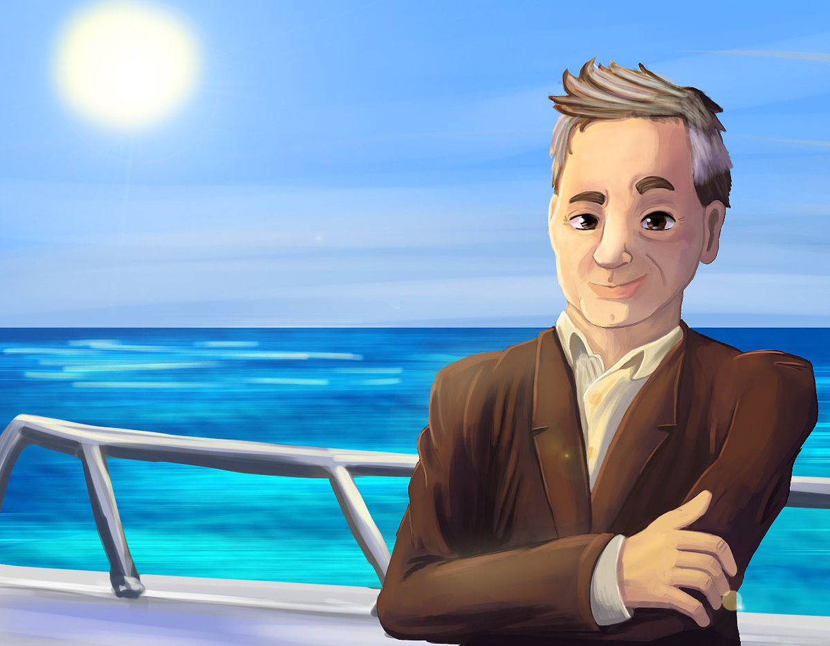 goodfuturemedia's tweet photo. @DavidSacks looking cheeky off the Côte d’Azur. 

@Jason @chamath @friedberg @theallinpod 

#conceptart #gamedev #yachtlife https://t.co/Nt8kr8YL7D