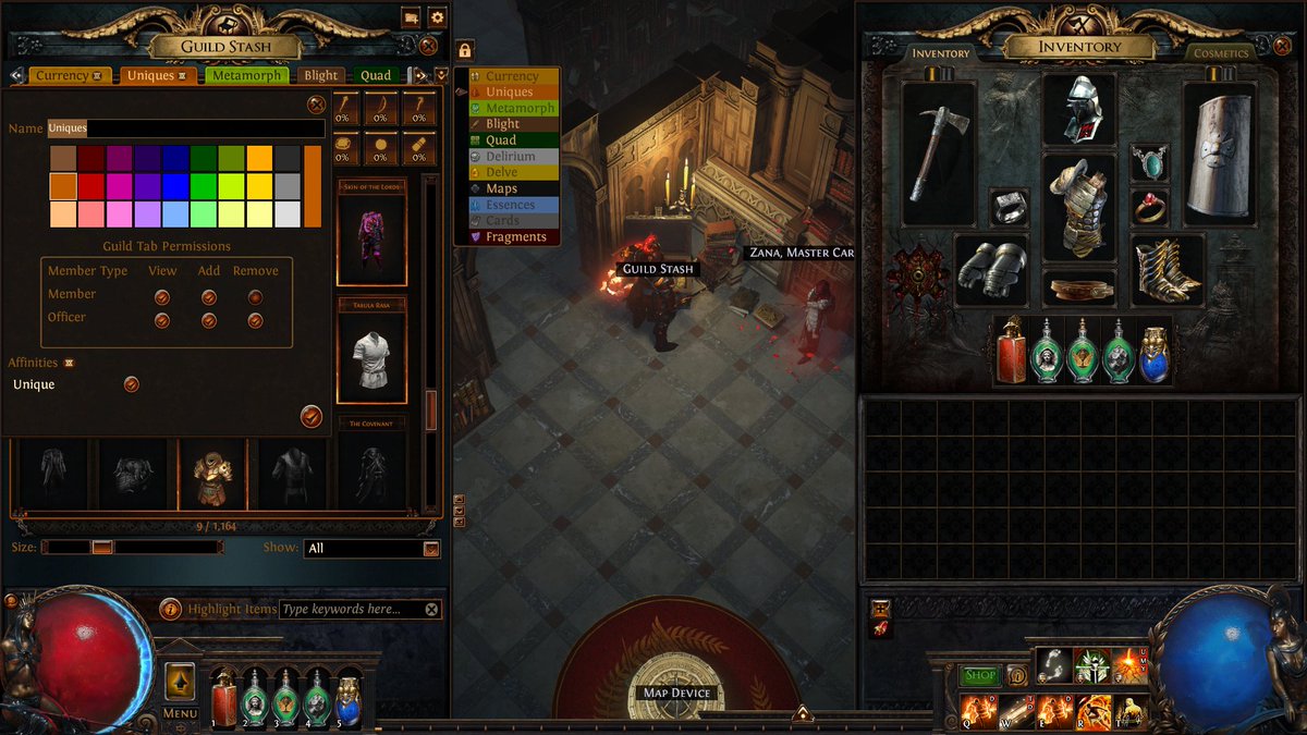 path of exile store currency