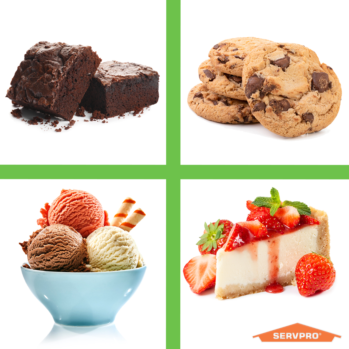 Eat one, destroy one, share one. What are you doin'? #nationaldessertday