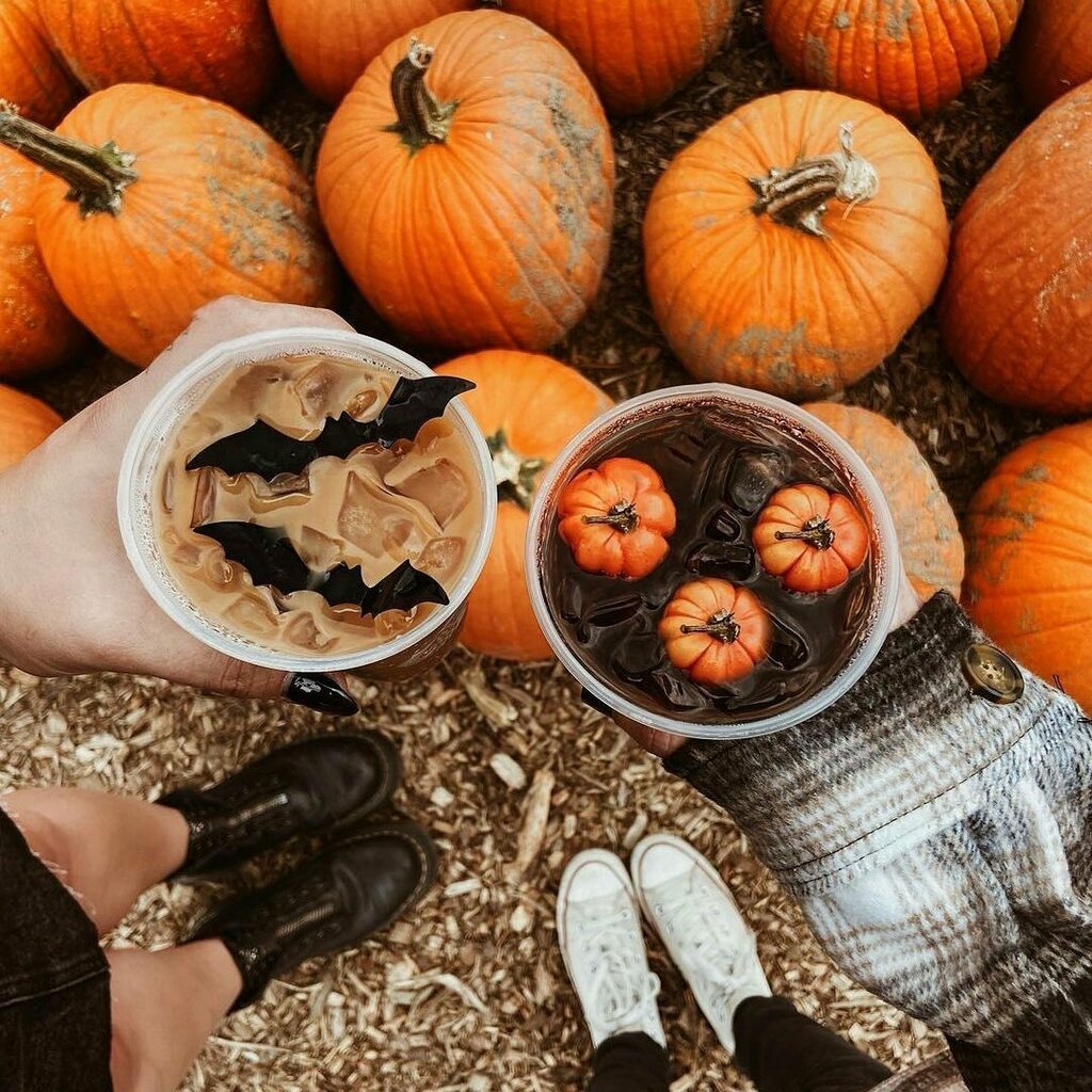 Fall vibes, Halloween vibes AND coffee vibe all in one picture! 🍂👻🎃☕️☕️
⠀
pc 📸 | <a href="/julesdenby/">lia</a>
⠀
#happygathering #pumpkinhead #spookyseason #halloweencountdown #itsthegreatpumpkincharliebrown
#fallforever #falliscoming #fallisintheair #halloweenmem… instagr.am/p/CVBUdv5Bt6c/