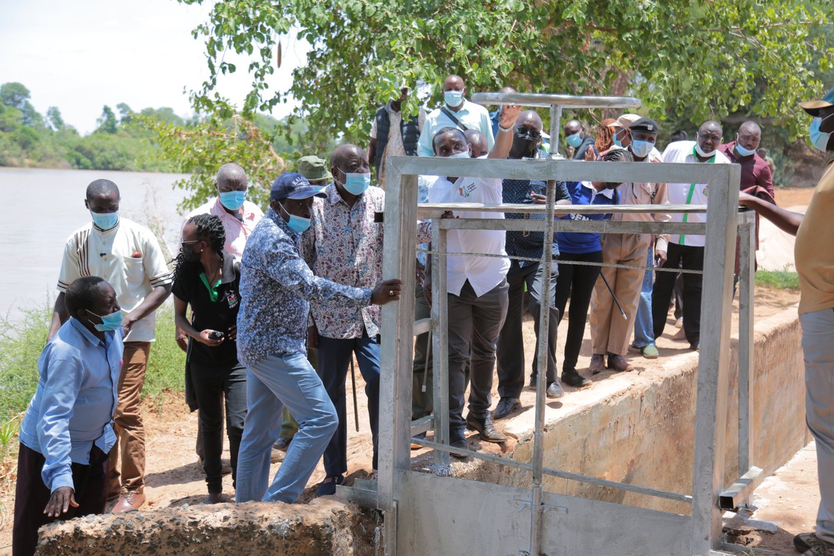 National Irrigation Authority on Twitter "Usueni Irrigiation scheme is