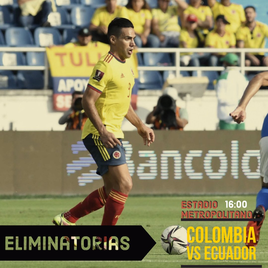 FALCAO's tweet photo. El Metropolitano tiene que rugir. Vamos Colombia. Podemos hacerlo. 🇨🇴🇨🇴🇨🇴🇨🇴 https://t.co/QEz4eB5Yyl