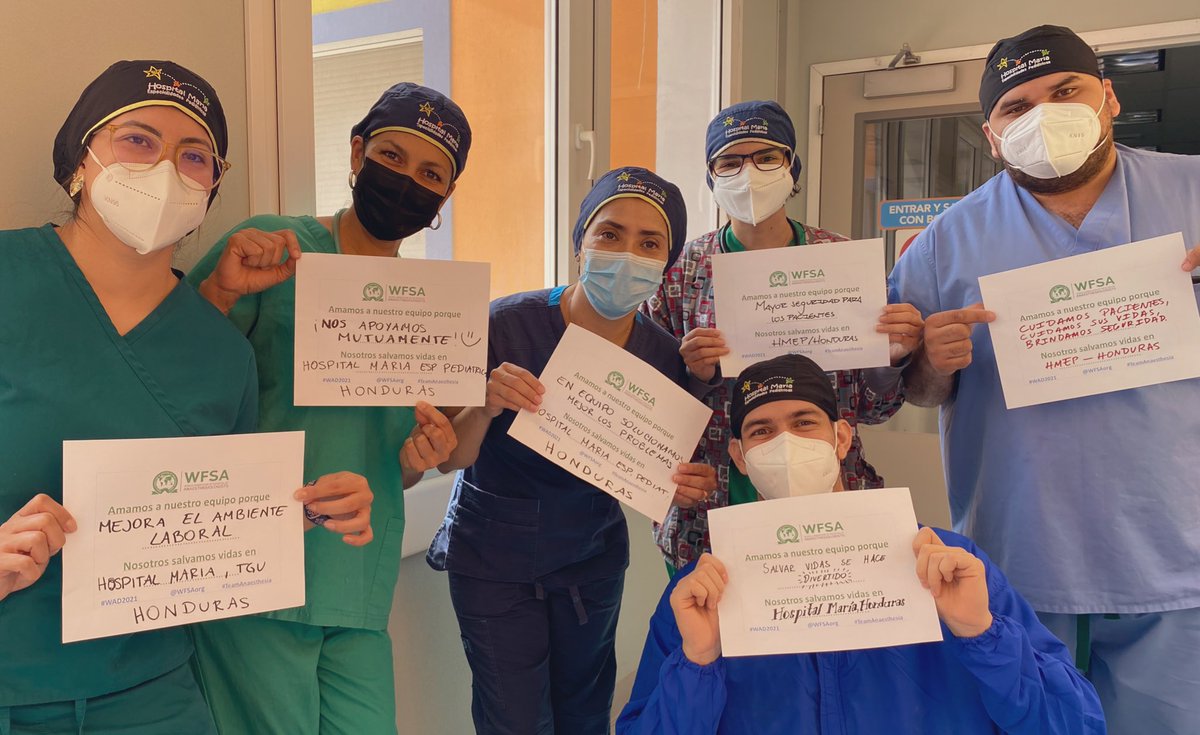 CINDYREMOS's tweet image. @wfsaorg #WAD2021 #TeamAnesthesia @adraflover