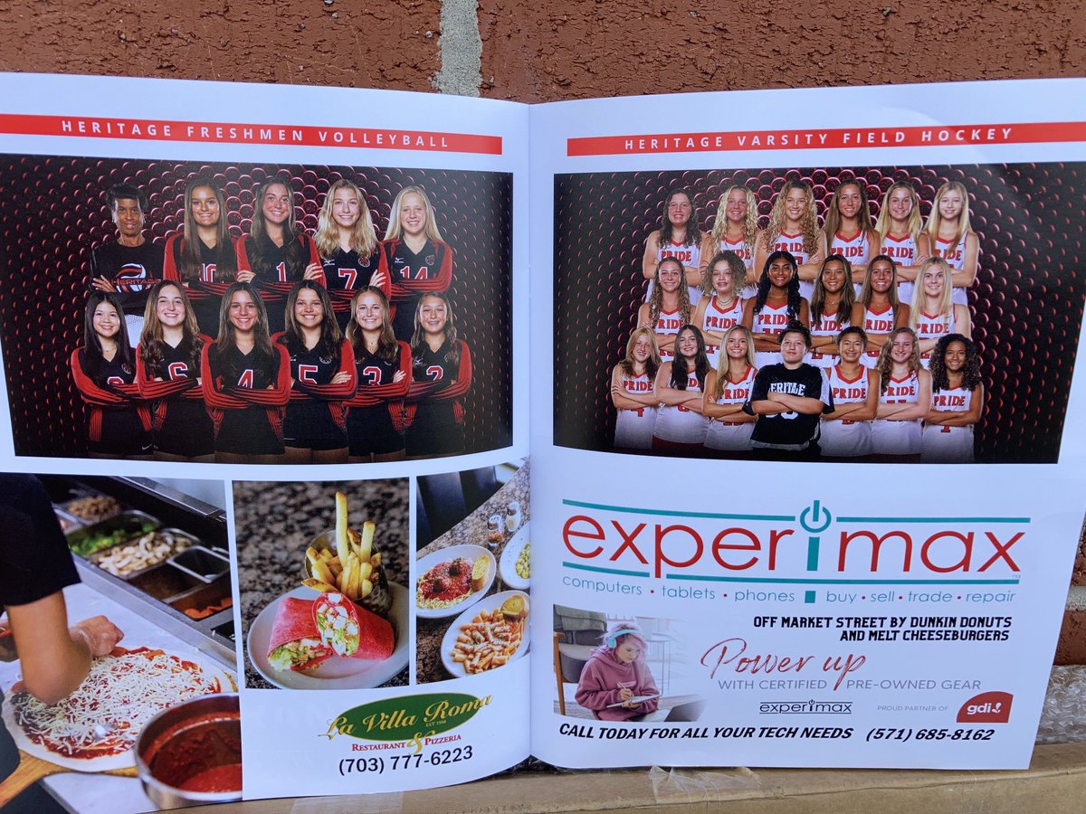 Our Homecoming programs are IN!!  Be sure to get yours at Friday’s game. Full-color and expertly designed by ⁦<a href="/BigO_Gotimer/">Owen Gotimer</a>⁩ !!
Programs will be $5.  Limited number available.