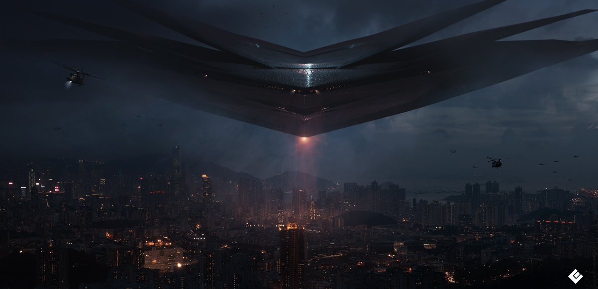 coldesign_ltd's tweet photo. The watchers return #conceptart #conceptartist #scifart #scifibooks #spaceship #Aliens #invasion #art #gamedev #lookdev #filmmaking #coldesign https://t.co/vbCnPH7QiM