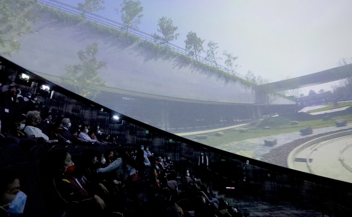 alfredodelmazo's tweet photo. El planetario inicia funciones mañana con 5 proyecciones sobre temas científicos, astronómicos y medioambientales. Las entradas serán gratuitas durante este año, pueden obtener sus boletos directamente en taquilla. https://t.co/kntBMNI3gT