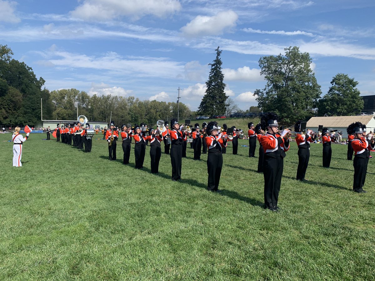 A beautiful day for making music outside! Stops 4 &amp; 5 on our tour of <a href="/tecumsehschools/">Tecumseh Public Schools</a>, Herrick Park and Tecumseh Middle School.