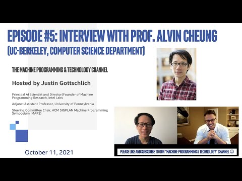 Video: Interview with Professor Alvin Cheung on Machine Programming and Verified Lifting rise.cs.berkeley.edu/blog/video-int…