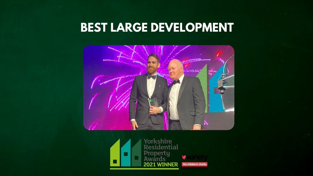 And winner of Best Large Development sponsored by <a href="/pegasusplanning/">Pegasus Planning</a> is ... drum roll ...<a href="/CandelisaLLP/">Candelisa</a> for The Motor Works, Cononley. #VarietyYRPA