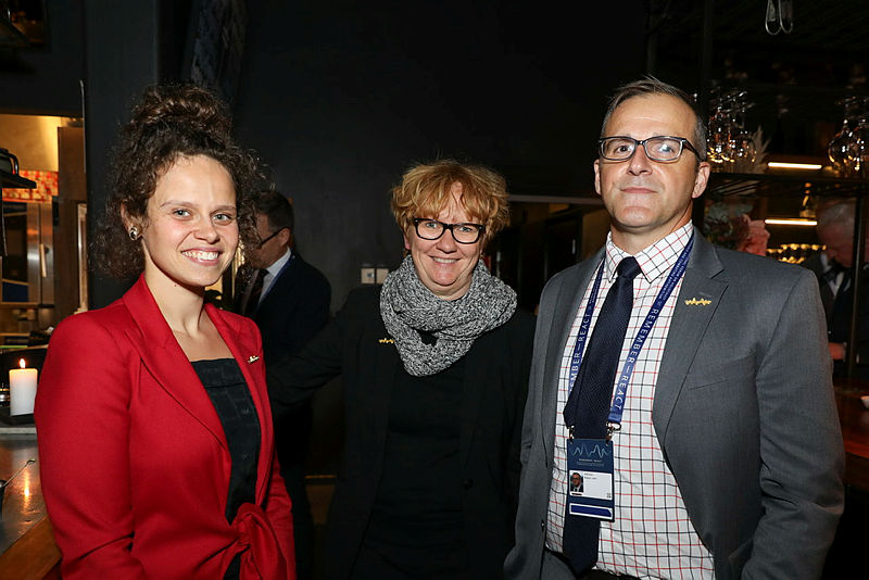 AlinaBricman's tweet photo. Putting on the @TheIHRA🇷🇴 hat: great to see IHRA colleagues @WmsRobt & #KathrinMeyer, who both had essential roles in shaping the #MalmoForum. It's great to see your always thoughtful and passionate work🙌 https://t.co/WYOI7y4GeI