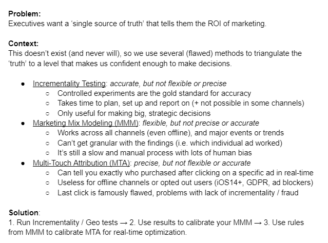 Marketing Attribution 101