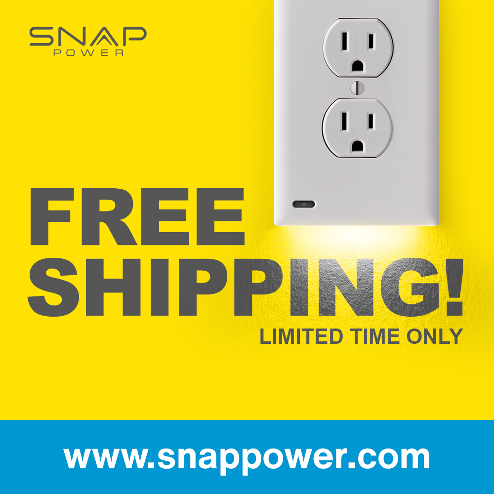 Snap_Power's tweet image. You asked...we delivered! Free shipping on ALL orders! snappower.com/pages/store