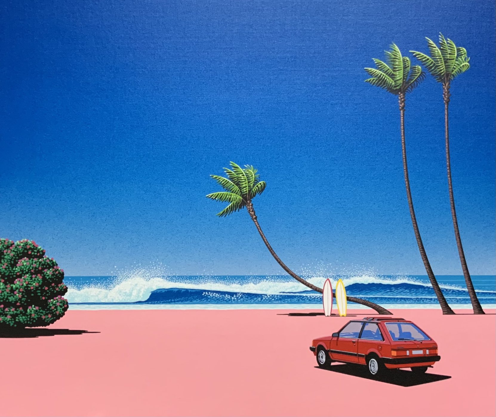上永井正  洋画　「風景」 上永井正 洋画 「風景」 絵画