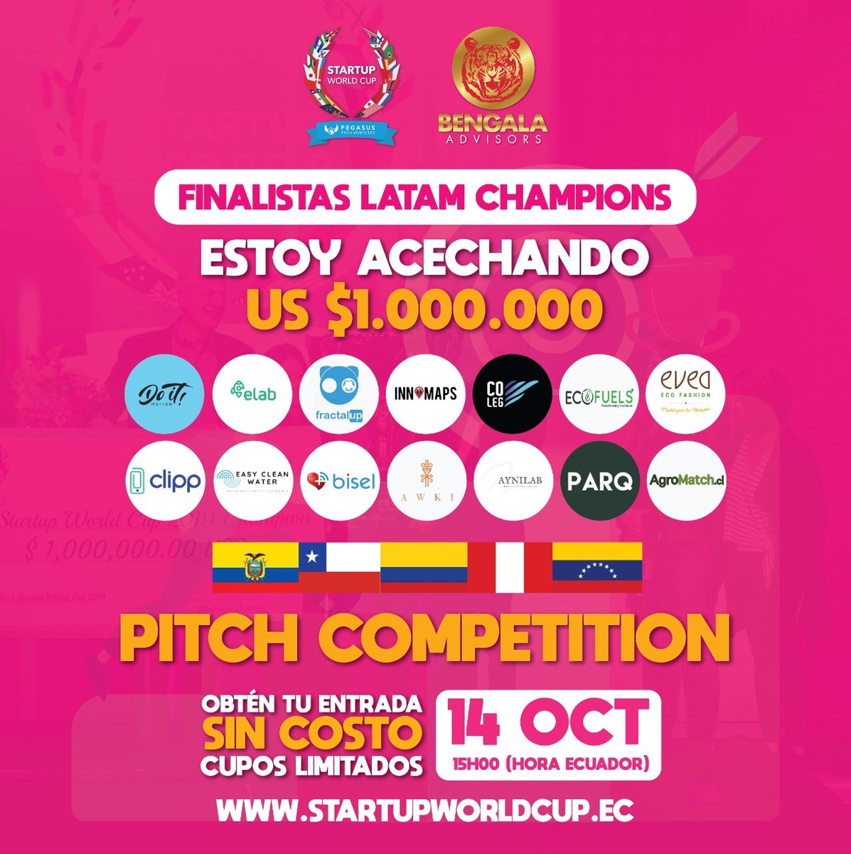 Startup World Cup Ecuador 2021 tweet media