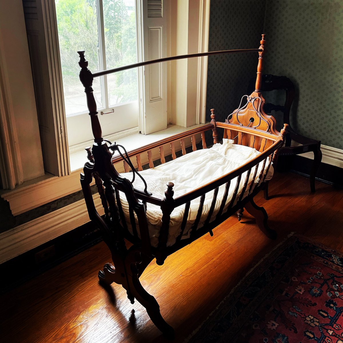 vitalsites's tweet photo. Sometimes the cradle rocks itself…. Register now for Happy Hour History: Ghost Stories! Th. 10/21 at 5 pm. https://t.co/3EhIoi9VaS https://t.co/mDfaniXjJ0