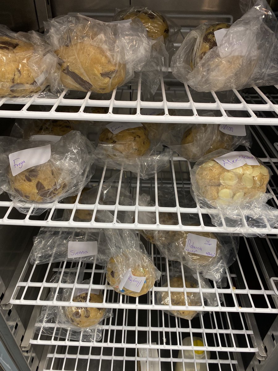 Ellon_HE's tweet photo. S3 Cookies🍪
Well done to all those who remembered to bring in sweets to add into the cookie dough. We had everything from M&amp;Ms to Fudge Pieces! Yum🤤 https://t.co/lkss3mMwVj