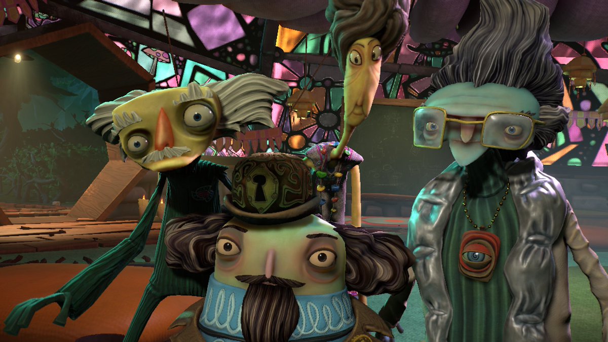 PapaGamerYT's tweet photo. Anoche me acabe #Psyconauts2 menuda joya, no se le puede definir de otra manera a este videojuego. @TimOfLegend y @DoubleFine le han dado un cariño que se nota en cada parte de el. Unos diálogos muy divertidos, hilarantes. https://t.co/EmKT1rvCV4