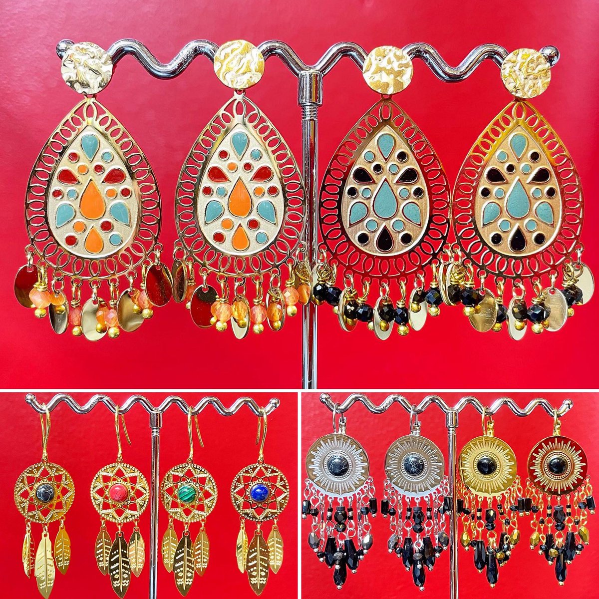 entre_lacet's tweet photo. Jolies boucles d’oreilles en acier inoxydable 🥰
🛍#entrelacet
#fontenayauxroses #villedefar #villedefontenayauxroses 
#boutique #shopping #style #mode #bouclesdoreilles #bijoux #acierinoxydable #acier #bijouxfantaisie #fashion #fashionstyle #stylefashion  #tendence #ideecadeau https://t.co/PR1AdJaf50