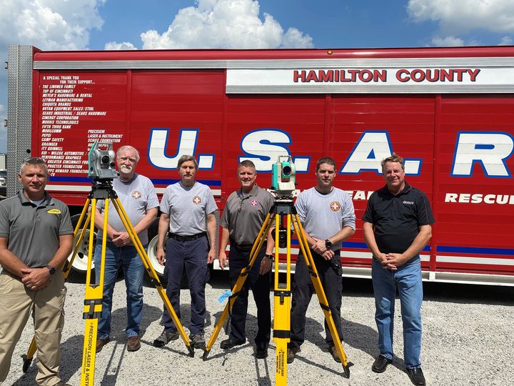 PrecisionLaser1's tweet photo. "#PLI & #SpectraGeospatial Donate #Nikon #TotalStations for #UrbanSearchandRescue"
Learn More: https://t.co/57ngJ2anQ9
#PLI #Geospatial #GeospatialData #HamiltonCounty #SearchandRescue #PublicSafety #Ohio #OH #BuildingSafety #DisasterResponse #Monitoring https://t.co/BUmkcLGftP
