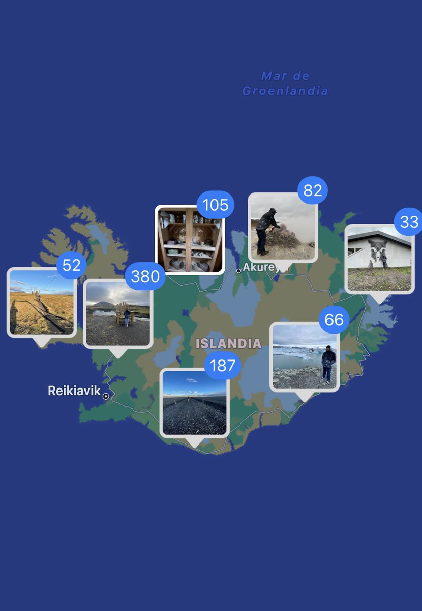 Aday21Aday's tweet photo. 3255 KM de carretera , mucho frío y un sueño cumplido 💙🇮🇸 https://t.co/ZMHgngAipG
