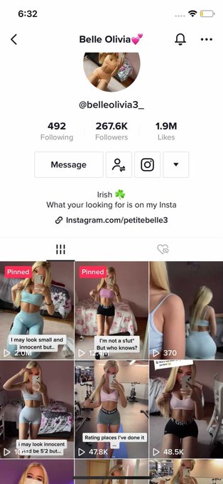 I just posted the new TikTok challenge on my TikTok account @belleolivia3_ check it out ;) https://t