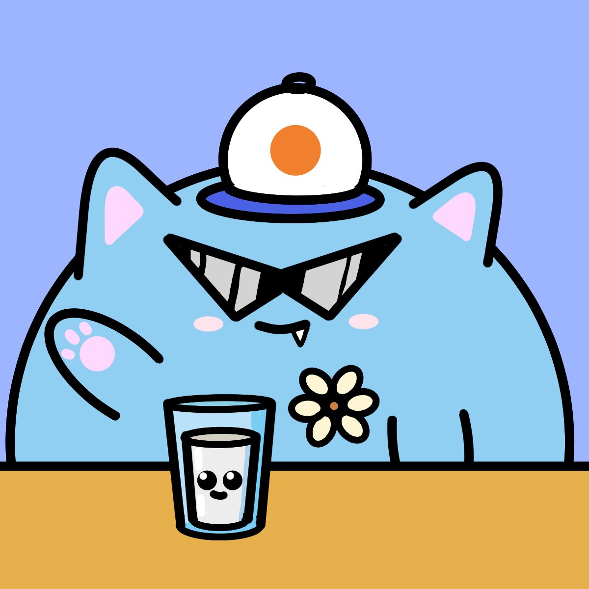 Without you, <a href="/fatcatsnft/">Fat Cats 😻</a> wouldn't exist. Thank you <a href="/cloncast/">clon</a> @coolcatsnft !! #welikethecats