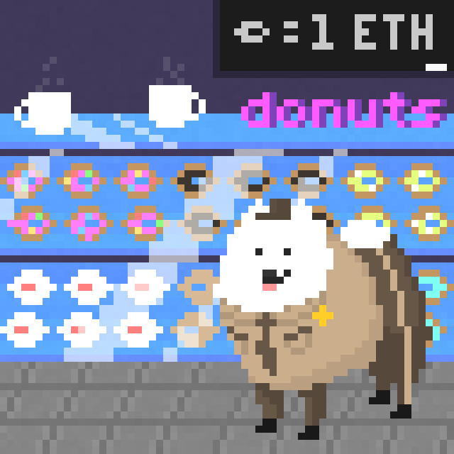 cryptopuppers's tweet photo. @FoxineBelugas @FoxineBelugas this pup would be able to buy several donuts with that much ETH! https://t.co/Fefg2EWhnZ