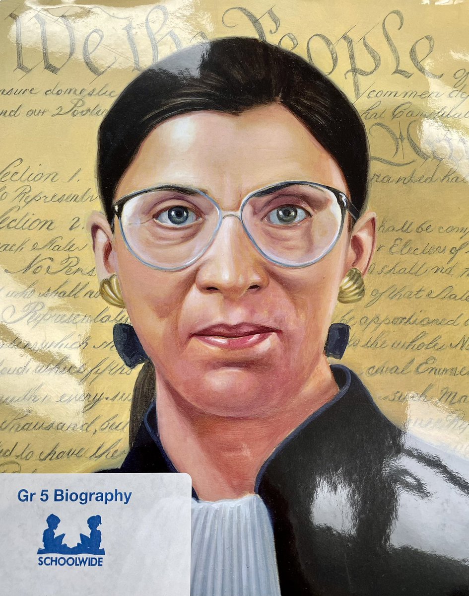 As we continue our study of biographies we are learning about some strong and amazing influential people! Today we focused on Ruth Bader Ginsburg. <a href="/CMSmtolive/">CMS Elementary School</a> @MathWithMrsM <a href="/KatVizzone/">Kat Vizzone</a>