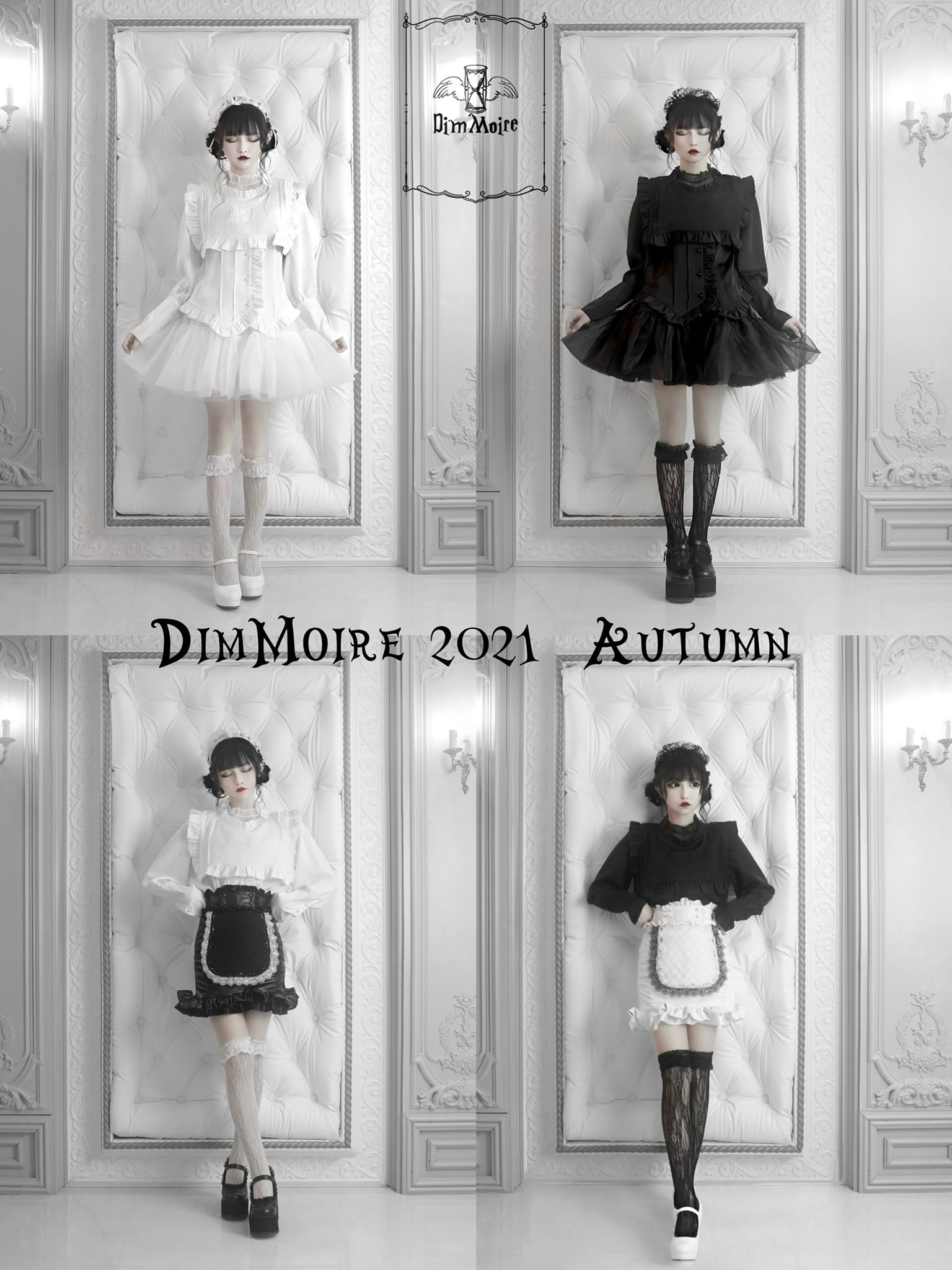 DimMoire 絶メイドドレスBLACK-