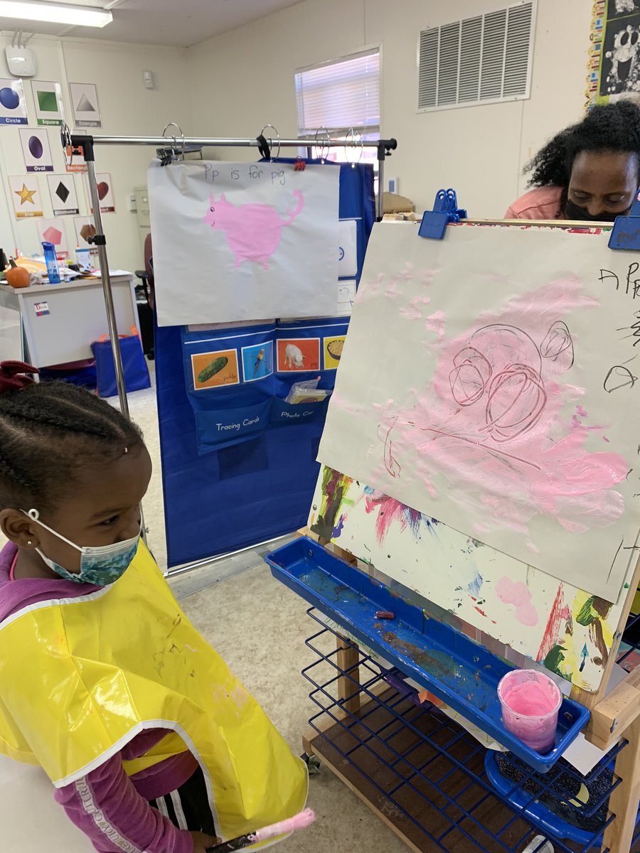 Pp is for pig and paint!