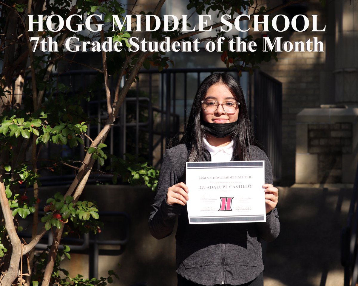 Congratulations to HVO (Hogg’s Very Own): Students of the month and employee of the month… You deserve the recognition and salute. <a href="/efanch/">Eleni Fancher</a> <a href="/InspirePrincipl/">James Espitia</a> @erinjonestisd @Art_Hoggwarts @KLMRazorback <a href="/Msellis78/">Lisa Ellis</a> <a href="/ahmptn/">Ashley Hampton-Bendy</a> 
🐗🔥🔥🐗
#EOM4October
#SOM4October