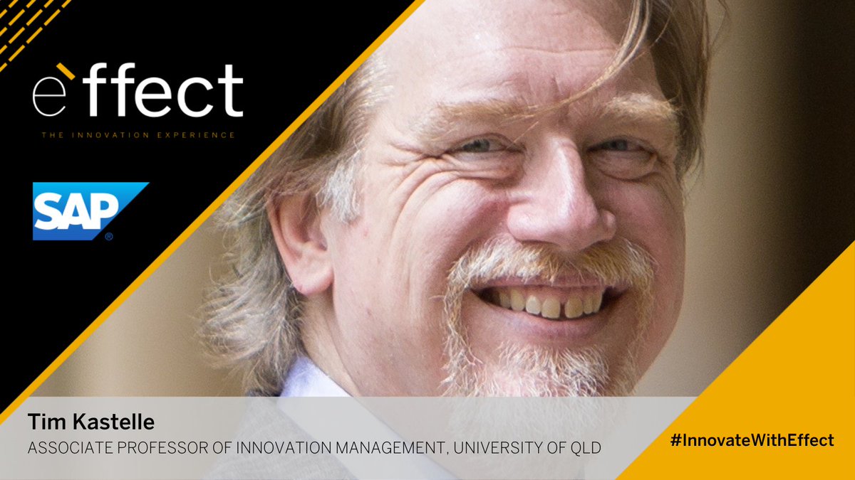 timkastelle's tweet image. Hey! It&apos;s a genuine in-person event! More info at the link. #InnovateWithEffect

events.sap.com/au/effect2021/…