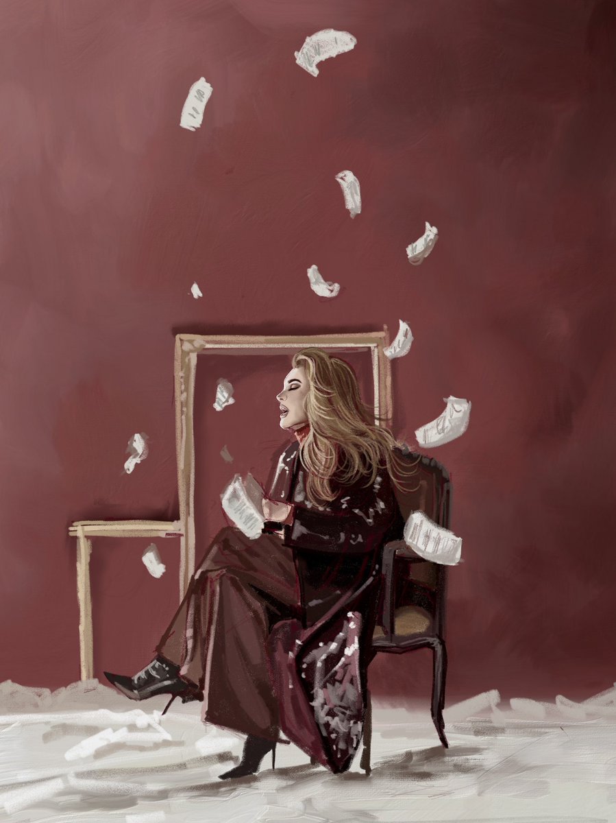 freakmonroe's tweet photo. “Easy on Me” @Adele https://t.co/y889VWGsxR